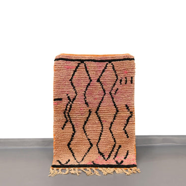 Handmade Moroccan Bohemian Rug 2 x 3.2 Feet / 64 x 98 cm - Ettilux Home